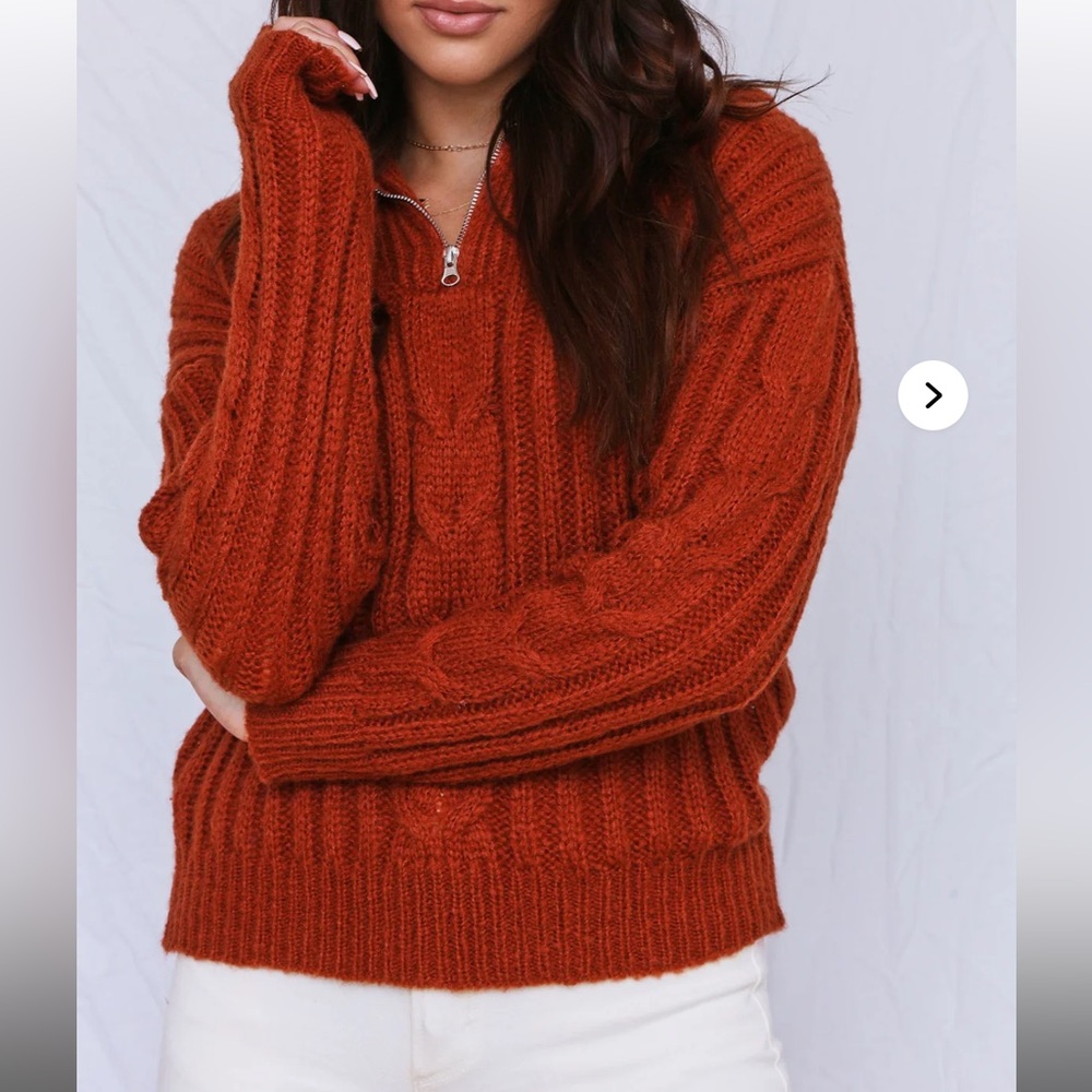 Fashion Nova Cable Knit Sweater
